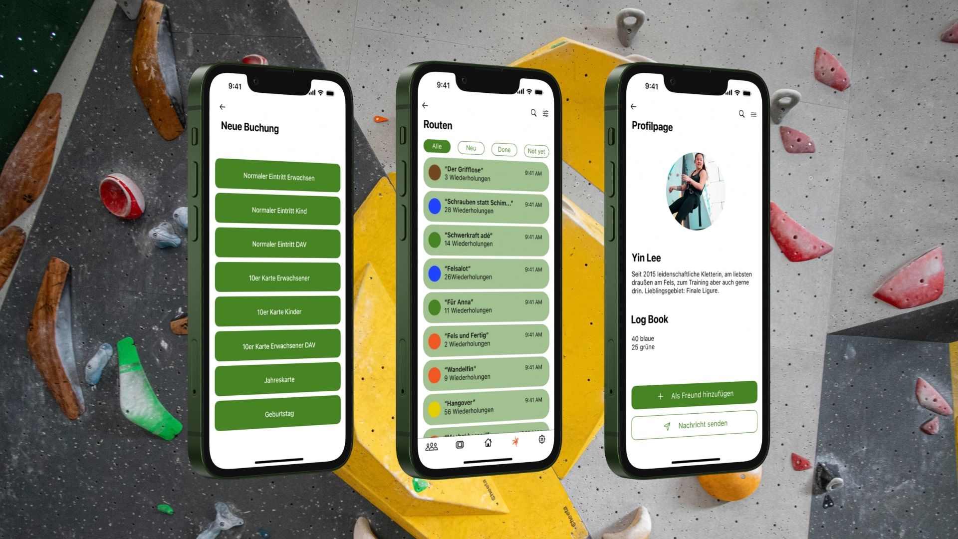BoulderHall App